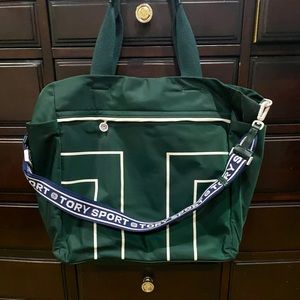 Tory Burch Sport T Nylon Tote - Gym Bag